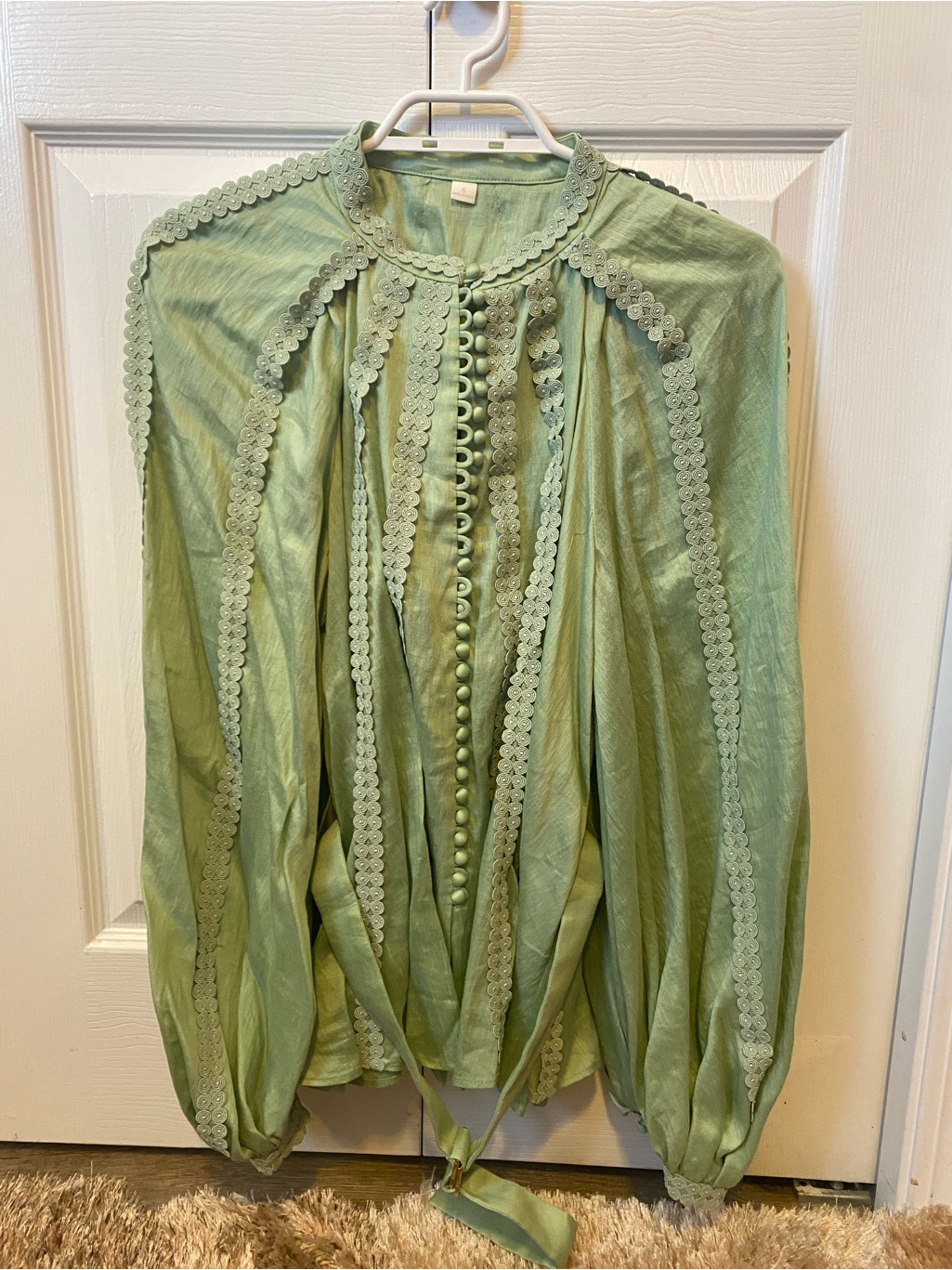 Acler Button Front Blouse